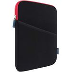 Lacdo iPad Mini 6 Sleeve, Shockproof Tablet Sleeve Bag for iPad Mini 6 2021, 7.9" iPad Mini 5/4/3/2, Samsung Galaxy Tab A7 Lite/Tab A 8.0", ASUS ZenPad Protective iPad Mini Carrying Case, Red