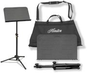 Hamilton Orchestra Stand, Black, 2 section, with Bag