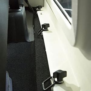 8 pz DRing Ancore Rimozione Rapida Fissaggio Tie Downs Fit per Wrangler JK YJ TJ JKU Sport Sahara per la Libertà Rubicon X Illimitato 9517 d anello piastra di ancoraggio FIT 1995 2017 per Wrangler JK