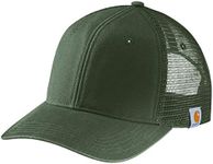 Carhartt Mens Canvas Mesh Back Cap,