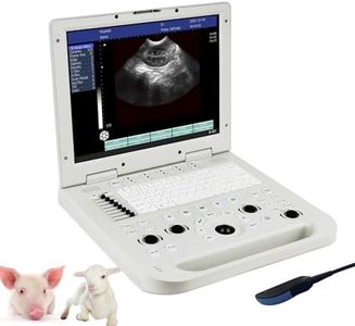 SUNBESTA N20 Veterinary Dog Animal Ultrasound Machine for Pregnancy Laptop Portable Ecografo Veterinario B-Ultrasound Scanner 15 Inch HD LCD Display with Rectal Convex Probe