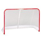 Franklin Sports NHL Championship Steel Street Roller/Hockey Goal (48-Inch x 72-Inch), red, one Size