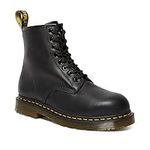 Dr. Martens Unisex 1460 Sr St Work, Black Industrial Full Grain, Numeric_15 US Women