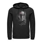 STAR WARS Men's Hooded Sweatshirt, Black, Small