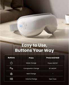 Bob and Brad EyeOasis 3 Eye Massager – Heat & Vibration Therapy