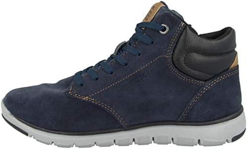 Geox Garçon J Xunday Boy A Bottines, Navy/Black, 31 EU