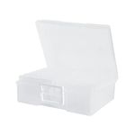 Naivees Photo Storage Case 4" x 6" Photo Storage Boxes Inner Photo Organizer Boxes Clear Plastic Picture Boxes Transparent Craft Keeper Photo Containers for Photos, Pictures,Art (12 Pack Inner Box)