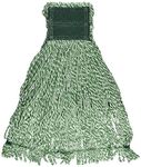 Rubbermaid Commercial Web Foot Microfiber Mop, Large, Green, FGA85306GR00