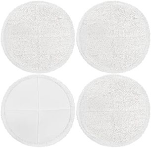 KEEPOW Spinwave Replacement Pads Compatible with Bissell Spinwave Hard Floor Mop 2039 Series, 20399, 2039A, 2307, 2315A, 2124, 23157, 20393 Spin Mop Pad for Floor Cleaner (4 Pack)