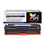 GPS 131A Black Compatible for Hp Hp CF210A / CB540A / CE320A Toner Cartridge for Hp Laserjet Pro 200 Color M251n Color M276n M251nw M276nw (Black)