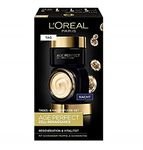 L'Oréal Paris Facial Care Set, Anti-Ageing Day Cream and Night Cream to Promote Cell Regeneration, with Antioxidant Formula and Vitamin E, Age Perfect Cell Renaissance, 2 x 50 ml