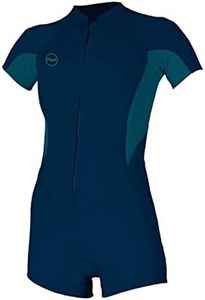 O'NEILL Women's Bahia 2/1MM Full Wetsuit Zip S/S Spring Wetsuit