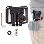 SpiderHolster Black Widow Spider Camera Holster for Lightweight DSLRs and Point-and-shoot Came