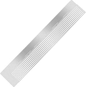 Whaline Diamond Painting Tool Stainless Steel Ruler Diamond Drawing Tool with 520 Blank Grids for Diamond Painting Round Full Drill & Partial Drill