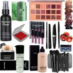 CLASSY HUDA Professional makeup kit for women and girls. COMBO (SET OF 15) BRIDAL MAKEUP KIT (FOR ALL SKIN TONE)