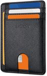 Buffway Slim Minimalist Front Pocke
