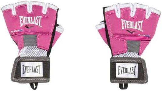 Everlast Pink Women's Evergel Hand Wraps (Large)