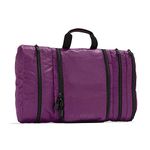 eBags Classic Pack-it-Flat Toiletry Kit (Eggplant), Eggplant, One Size