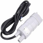 12V Water Pump Submersible High Flow Pumps Micro Motor Water Pump for Motor Home Pond Aquarium,Fish Tank Fountain 600 L/H 5 m Maximum Lift Freshwater Pump