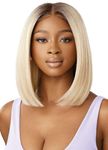 Outre 100% Fully Hand-Tied Wig - Hhb-Natural Yaki 12" (Color:1B OFF BLACK)