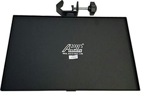 Audio 2000s AST424Z Heavy Duty Tray for Standard Speaker Stand