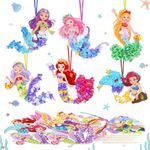 MONCAP 12pcs Mermaid Craft Set for 