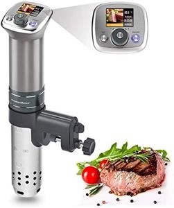 KitchenBoss Sous Vide Cooker Immersion-Circulator | 1100 Watts Color LCD Recipes, Ultra Quiet | Brushless DC motor | Preset Function | IPX7 Waterproof | Sous Vide Recipe Book | Sous Vide Machine G320