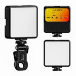 Lapster Luma Maxx LED Video Light for Video Shooting YouTube,Zoom Meeting, Photography Lighting with Clip Dimmable and Rechargeable for Camera Selfie Stick Tripod Laptop Cellphone and Other Gadgets