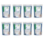 Healing Leaf Dog Treats Training Adult Puppies Healthy, 100g - Soft Dog Chew Bites - Chickpea Flour,Hemp Seed Peanut Butter Blueberry (Pack of 8)