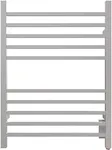 Amba RSWH-B Radiant Square Hardwired Plug-in Combo 10 Bar Towel Warmer in Brushed