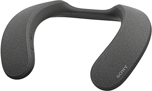 Sony SRS-NS7 - Immersive Dolby Atmos Bluetooth Neckband Speaker (Including Transmitter), Black