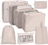 DAWNTREES 8 PCS Packing Cubes for T