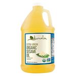 Kevala Sesame Oil, Organic 1/2 Gallon (1,892ml)