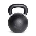 CAP Barbell 36 kg Cast Iron Competition Weight Kettlebell (80 lb) | Black/Gray