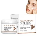 Glutathione Skin-Lightening-Cream,Glutathione Whitening-Cream,Face Moisturiser Cream,Moisturising Anti Aging Face Cream,Skin Tone Correcting,50g