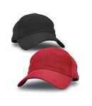 AWG ALL WEATHER GEAR Cap for Men Unisex Mens Caps with Adjustable Strap Caps Men Hat for Men Gym Caps for Men Sports Caps for Men Cap for Men Stylish (Pack of 2) Black- Maroon