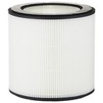 Philips Original Replacement Filter for 800 Series AC0820 and AC0819 Air Purifiers, HEPA NanoProtect + Active Carbon, 12 Months Lifetime, Black/White (FY0194/30)