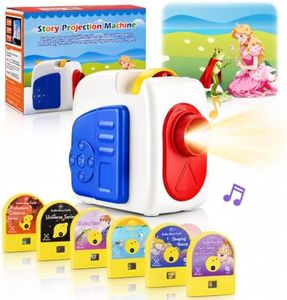 Story Dream Machine, Kids Projector, 4K HD Book Projector w/ 6 Story Cards