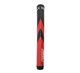 Garsen Golf Putters Grips “Max” | Used to Win a Major Championship | Semi-Tacky Non Tapered, Innovative Patented Design (Black / Red)