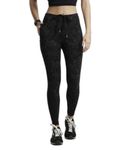 Jockey Women's Slim Fit Cotton Leggings (AA01_Black Printed_XX-Large_Black_2XL)