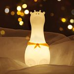 Night Light for Kids, Giraffe Animal Nightlights for Kids Room, Cute Lamp, Birthday Gifts for Boys Girls Baby Nursery, Muticolor Night Light