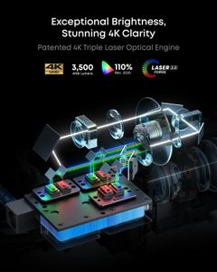 NEBULA X1 Triple Laser 4K Projector – Ultra HD Home Theater