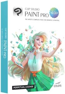 CLIP STUDIO PAINT PRO - Version 3 | Perpetual License | for Windows and macOS