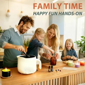 Julwshiper Scented Candle Making Kit – DIY Supplies for Beginners