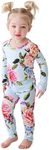 Posh Peanut Country Rose - Long Sleeve Basic Pajama - 5-6 years