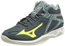 Mizuno Men's Thunder Blade 3 MID Volleyball Shoe, OBlue/NLime/MistyBlue, 7 UK