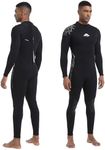 XUKER Wetsuit Men, 2mm Neoprene Lon