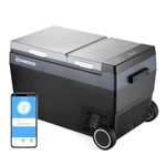 Subcold Roam45DZ Portable Car Fridge Freezer 45L – 12V/24V/240V Compressor Cooler with App Control, Eco/Max Modes, Battery Protection, Low Noise 44dB – for Cars, Camping, Road Trips & Off-Grid Use