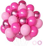 Pink Balloons Metallic Pink Balloon