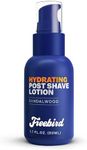 Aftershave Lotion - FREEDOM GROOMING now FreeBird - Sandalwood After Shaving Facial Lotion for Men, Moisturises, Prevents Dryness, Nourishes, Protects Skin from Bumps and Irritation